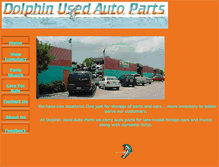 Tablet Screenshot of dolphinusedauto.com